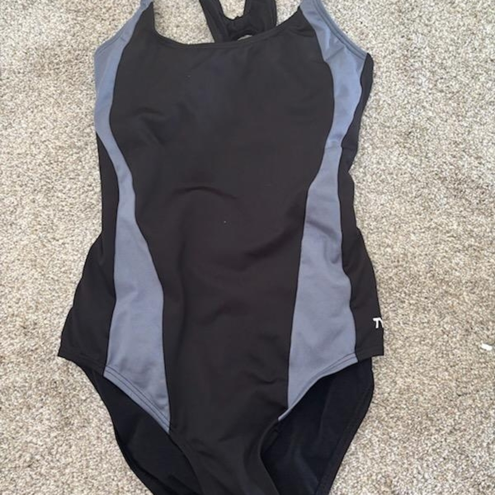 Lot Of 2 Black Competition Swim Suits